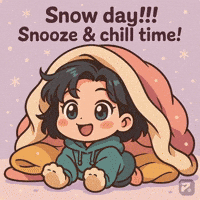 Snow Day Hana GIF by Persona