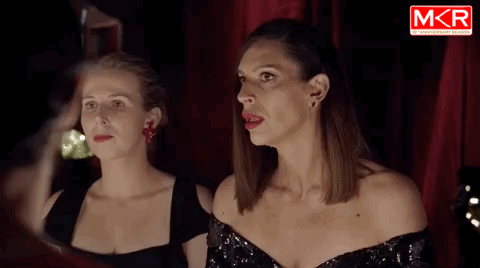 shock mkrau GIF by My Kitchen Rules