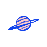 Space Planet Sticker