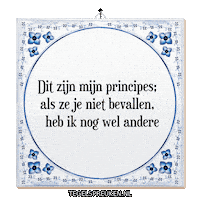 Wijsheid Reflectie Sticker by Tegelspreuken.nl