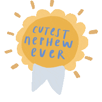 lolaletterco auntie aunt nephew best nephew ever Sticker