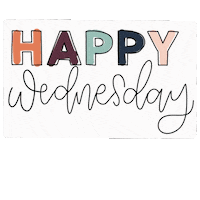 Days Of The Week Wednesday Sticker