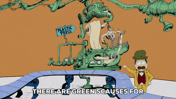 assembly line machine GIF by South Park 