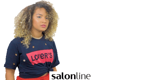 confused girl Sticker by Salon Line