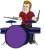 Josh Homme Band Sticker by Nancy Pagan Animation