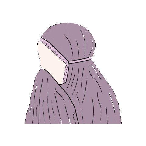 Girl Pray Sticker