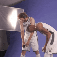 Robin Lopez Lol GIF by Milwaukee Bucks