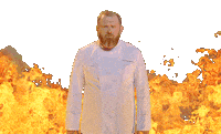 angry fire Sticker by Телеканал Пятница!