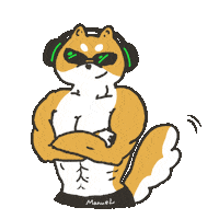 Doge Manuel Sticker by gugumamire