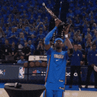 Celebrate Nba Playoffs GIF by NBA