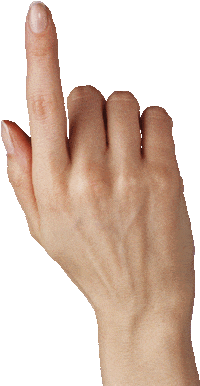 hand click Sticker by cocokbanget