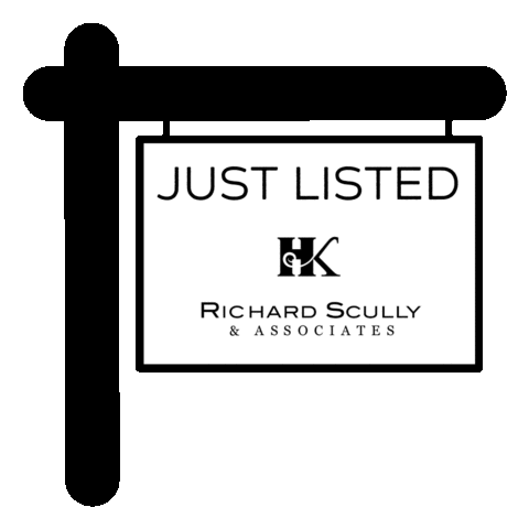 Just Listed Sticker by rickscully_harvey kalles