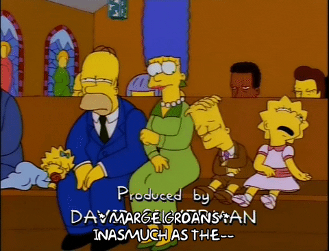 sad homer simpson GIF