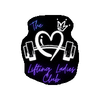 lauriecorey llc liftingladies tllc theliftingladies Sticker