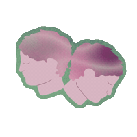 Birthday Twins Sticker