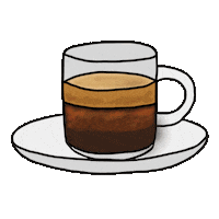 Good Morning Coffee Sticker by Pani Dominika