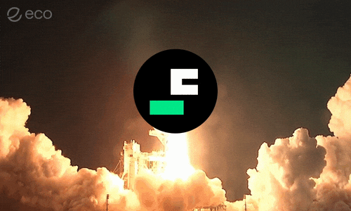 To The Moon Crypto GIF by Eco