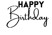 Happy Birthday Sticker