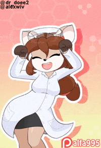 Furry Girl Alfa995 GIF