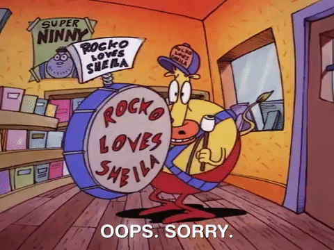 rockos modern life nicksplat GIF