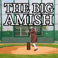 Amish Swing And A Miss GIF