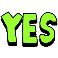 No Way Yes Sticker by dieselraptor