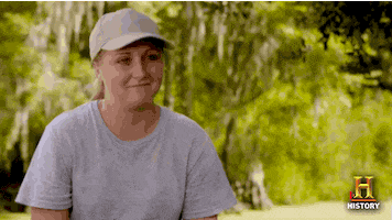happy the history channel GIF by Swamp People