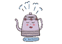 French Kettle Sticker by cypru55