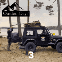 Outdoordays glamping rooftoptent rooftent outdoordays GIF