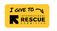 Give Human Right Sticker by International Rescue Committee