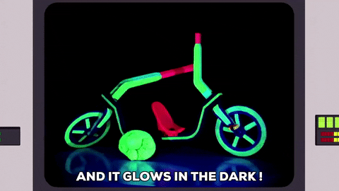 glow in the dark surprise GIF by South Park 