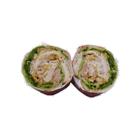 Souperstarsg asian burrito chicken popiah chargrilled chicken popiah Sticker