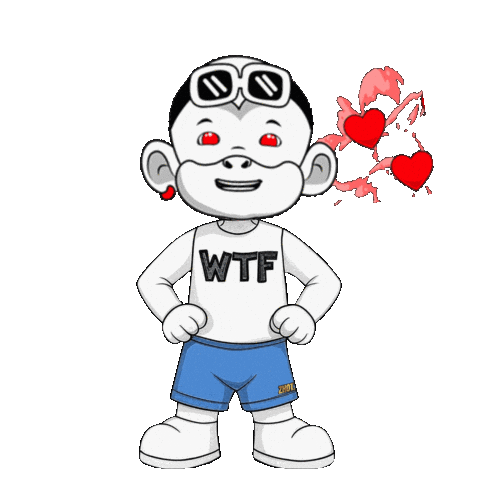What The Wtf Sticker by Zhot