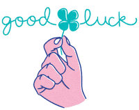 Good Luck Sticker by Nevi Ayu E.
