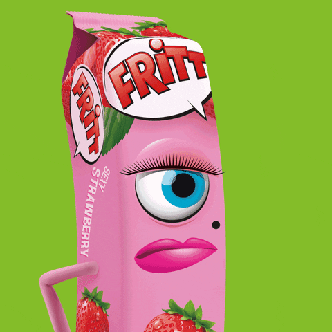 LudwigSchokolade no lips strawberry no no no GIF