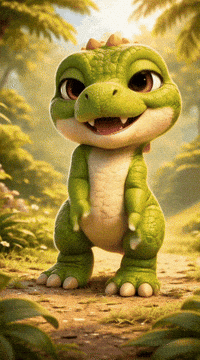 Dinosaur Rizzo GIF