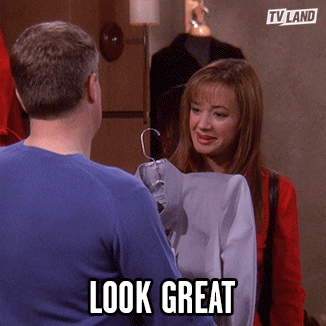 You Look Great Leah Remini GIF by TV Land
