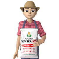 farmer pg Sticker by Petrokimia Gresik