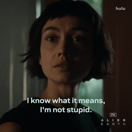 I Understand GIF by Alien: Earth