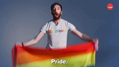 Gay Pride GIF by BuzzFeed