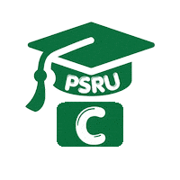 University Sticker by PSRU