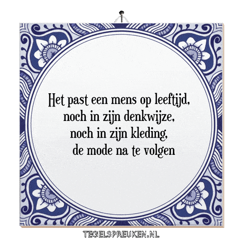 Humor Mode Sticker by Tegelspreuken.nl