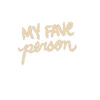 Person My Fave Sticker by YŌBI