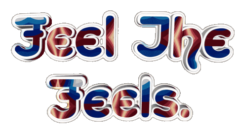 3D Feels Sticker by OpticalArtInc.