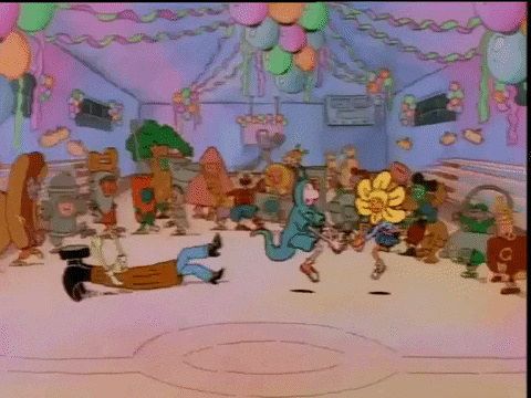 nicksplat partying GIF