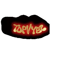 Vibes Neon Sticker by TopVybz