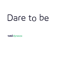 Use Your Voice Aac Sticker by Tobii Dynavox