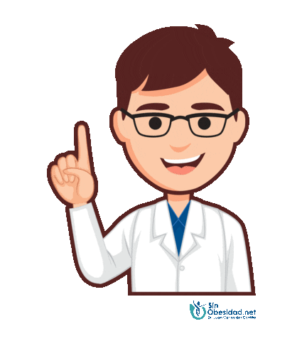 sinobesidad giphyupload sin obesidad dr del castillo doctor juan carlos del castillo Sticker