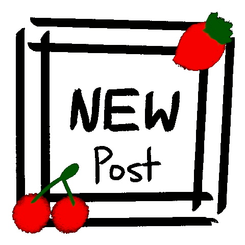 chruwu giphyupload new new post newpost Sticker