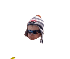 bananas eating STICKER